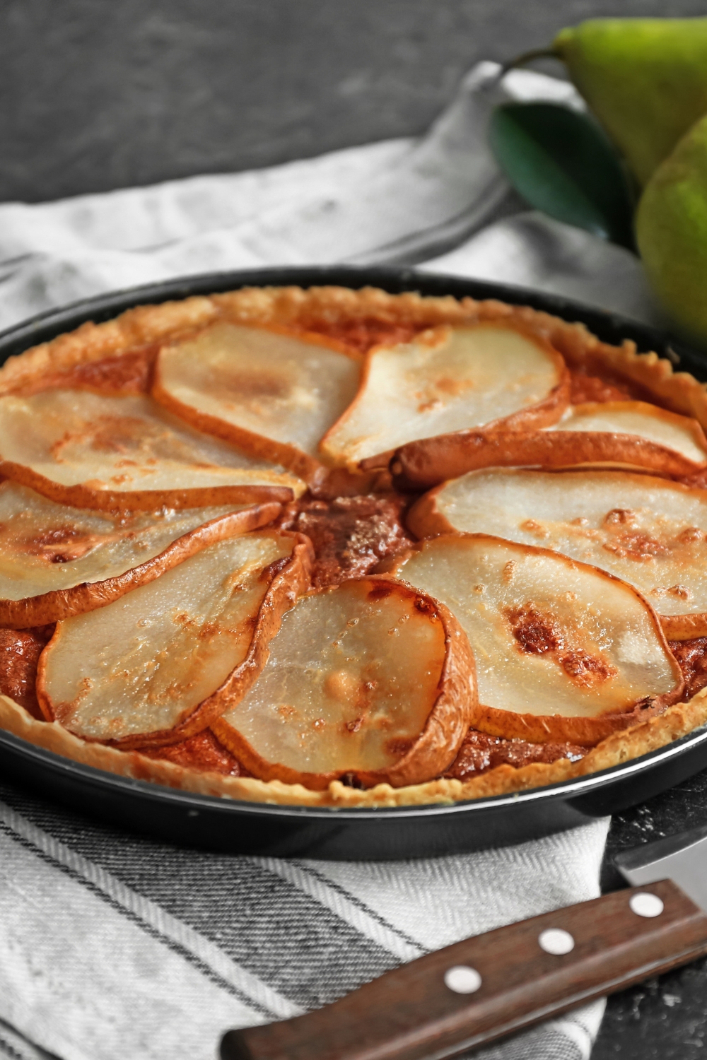 Caramelized Pear Tart Recipe