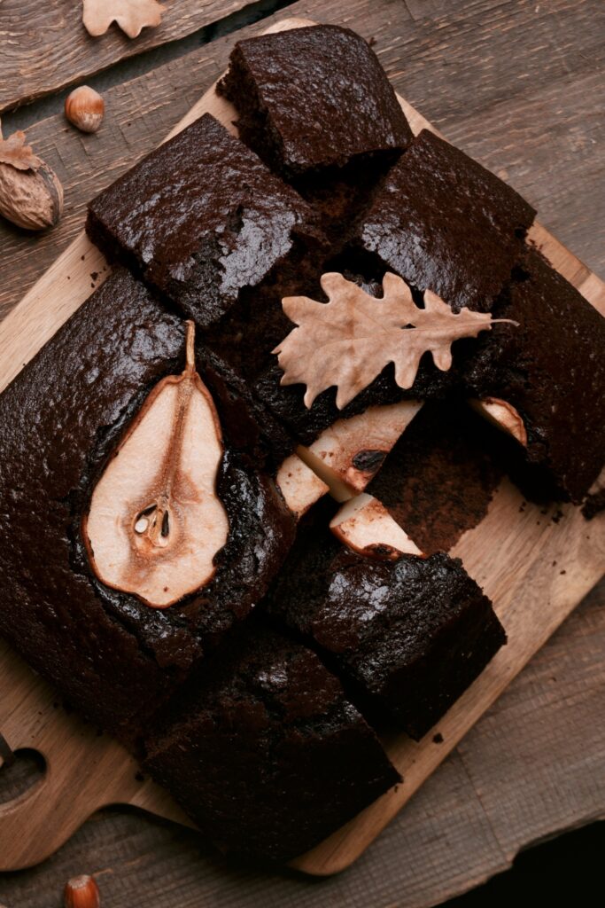 Pear Brownies Recipe