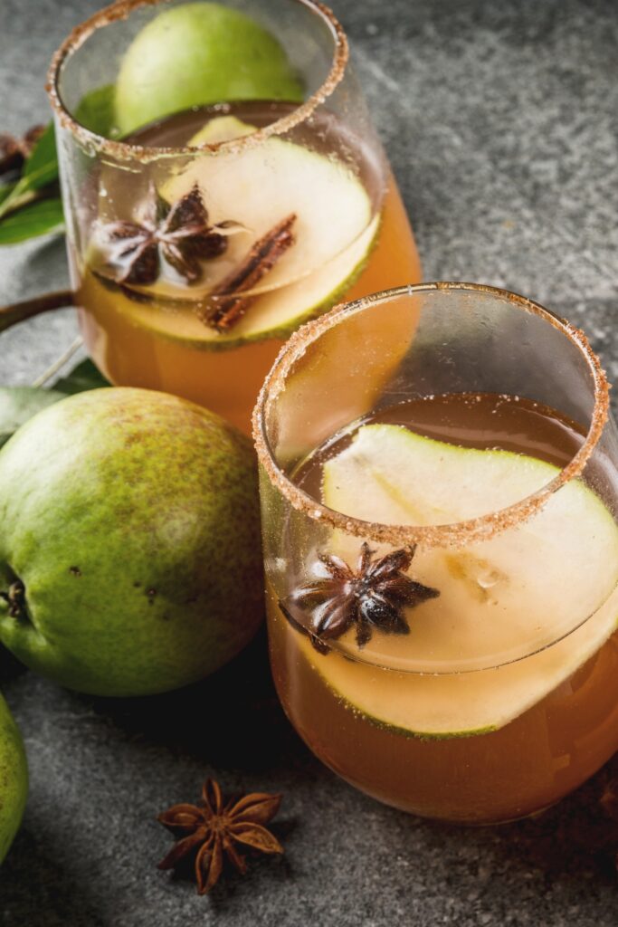 Spicy Pear Cocktail