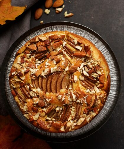 Italian Pear and Almond Cake