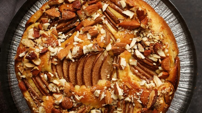 Italian Pear and Almond Cake