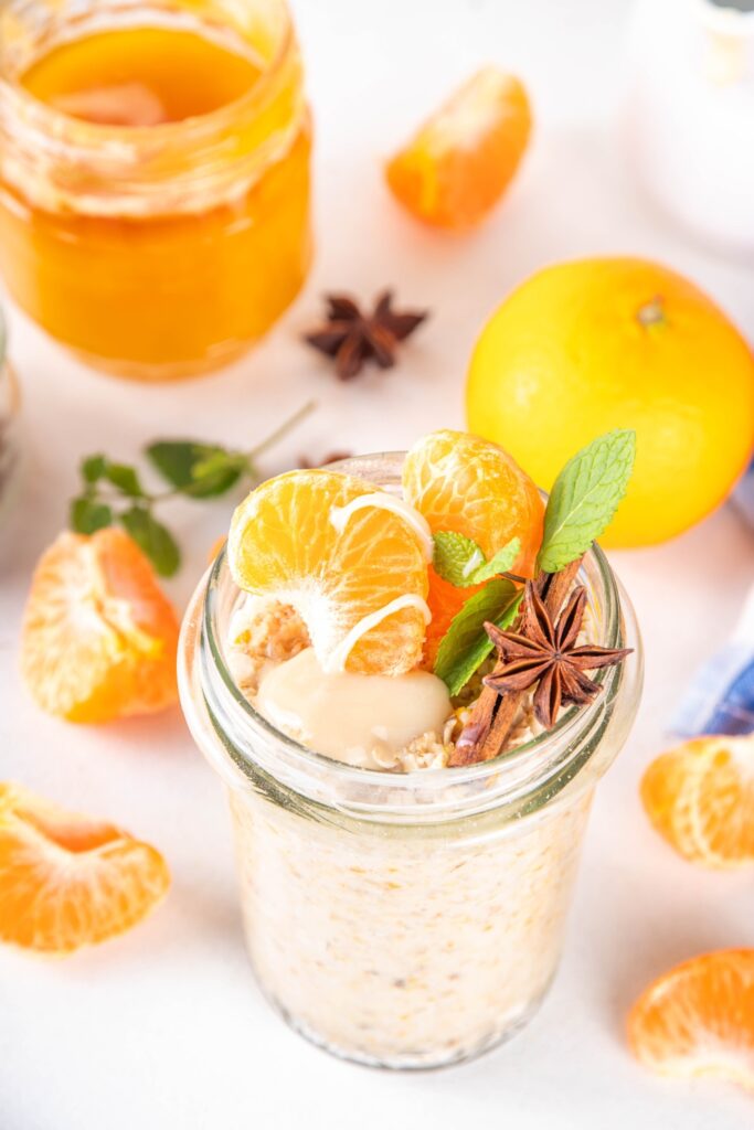 Tangerine Creamsicle Overnight Oats