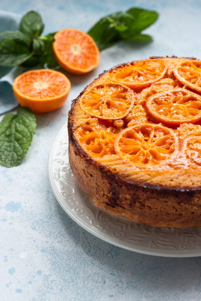 Tangerine Upside Down Cake Recipe