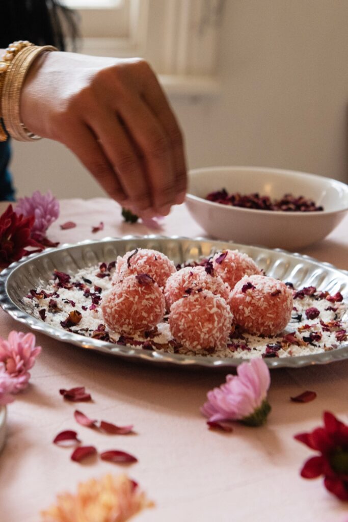 Diwali Cranberry Balls Recipe