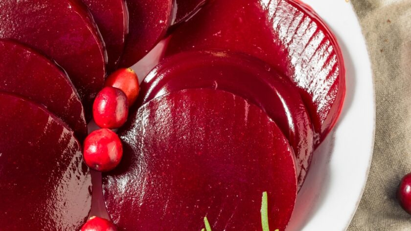 Sweet Canned Cranberry Sauce