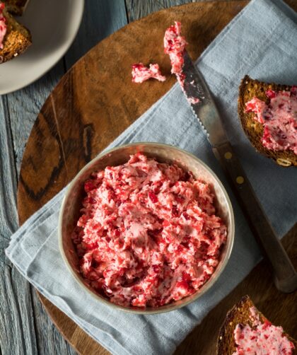 Fresh Homemade Cranberry Butter