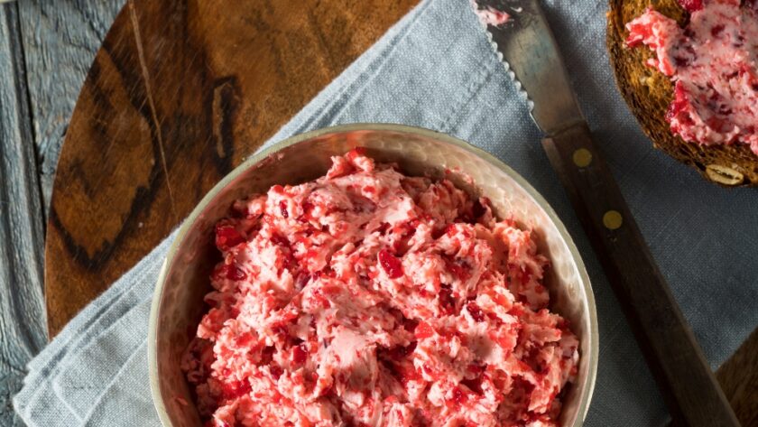 Fresh Homemade Cranberry Butter