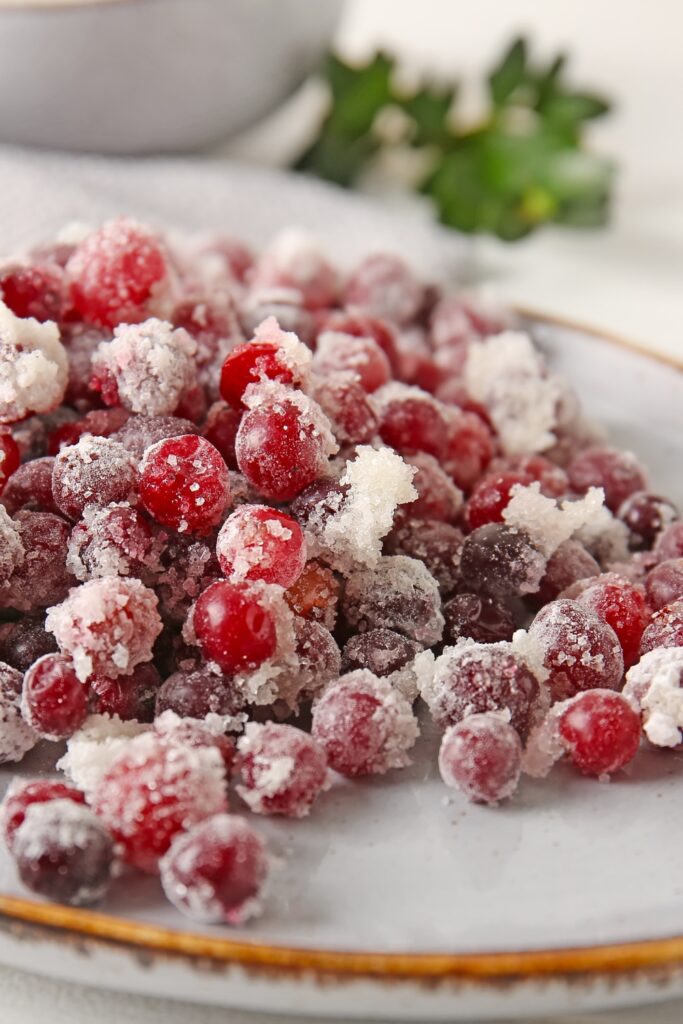 Sugared Cranberries Recipe