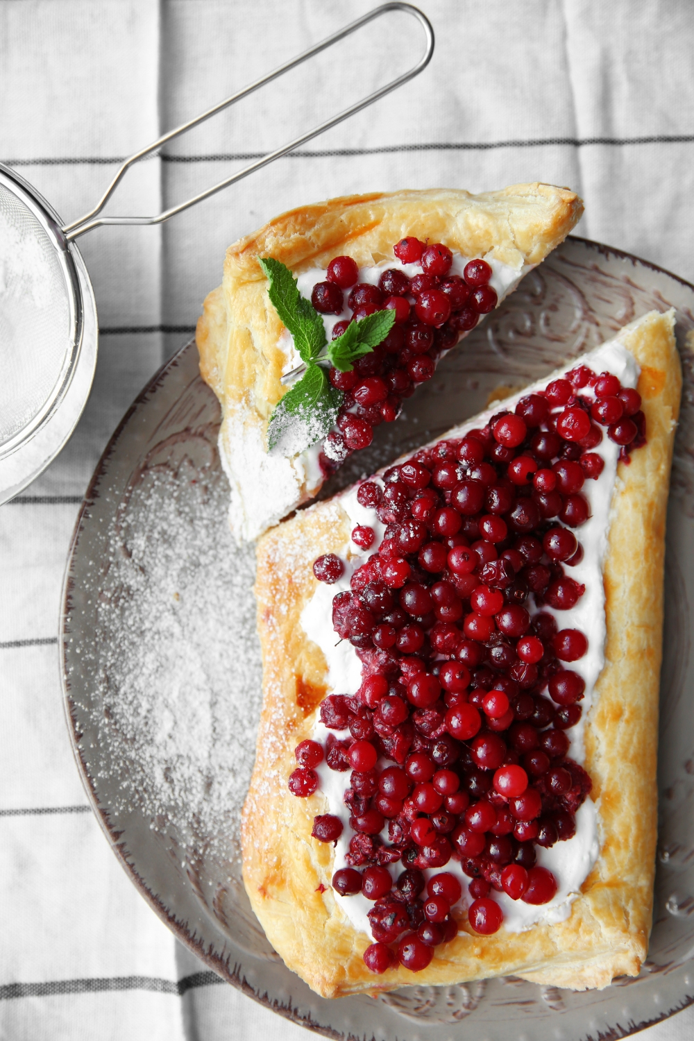 Cranberry Cake Tart