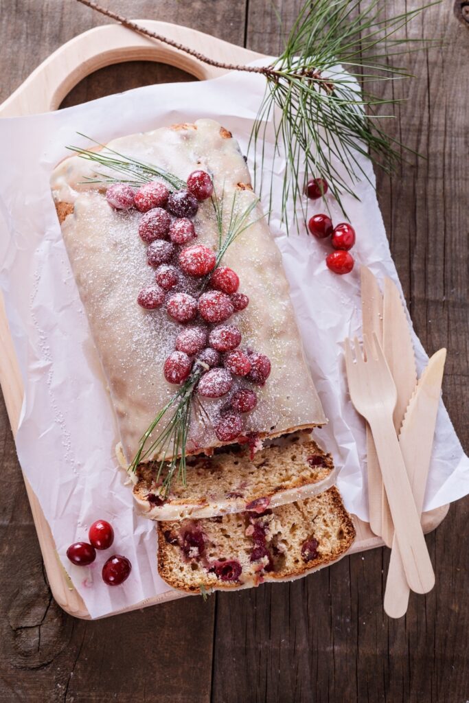 Cranberry Pound Cake Recipe