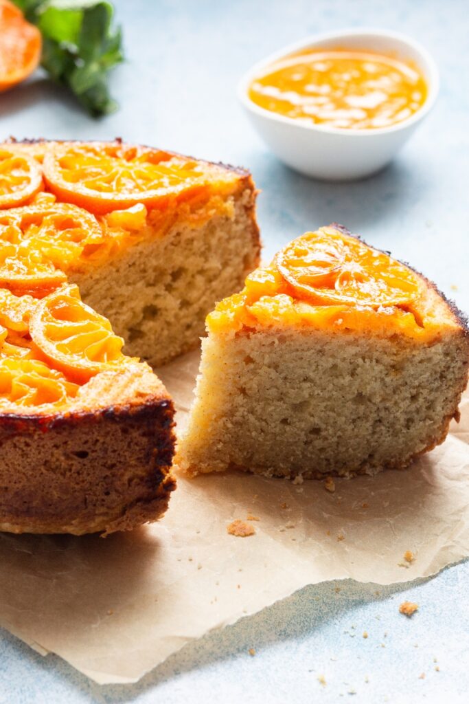 Tangerine Upside Down Cake Recipe