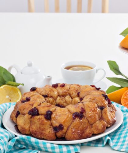 Orange And Cranberry Monkey Bread