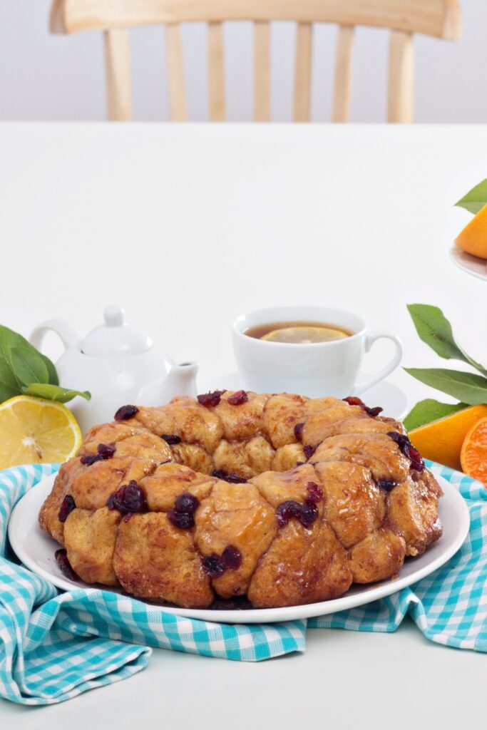 Orange And Cranberry Monkey Bread