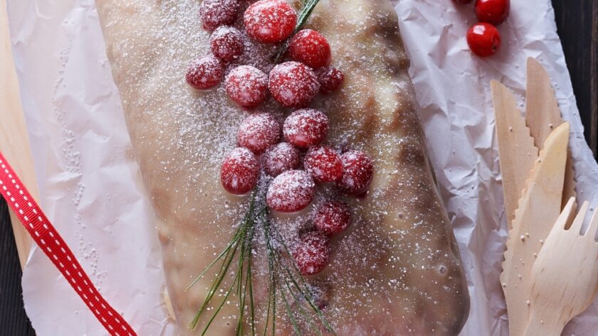 Cranberry Pound Cake Recipe