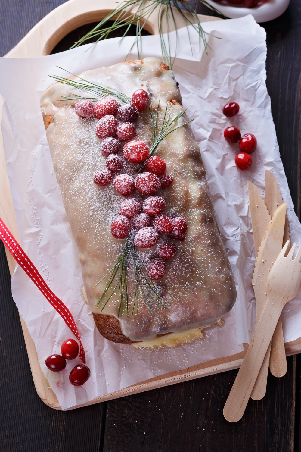 Cranberry Pound Cake Recipe