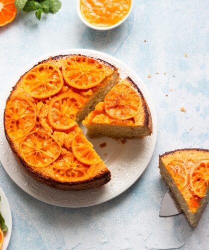 Tangerine Upside Down Cake Recipe