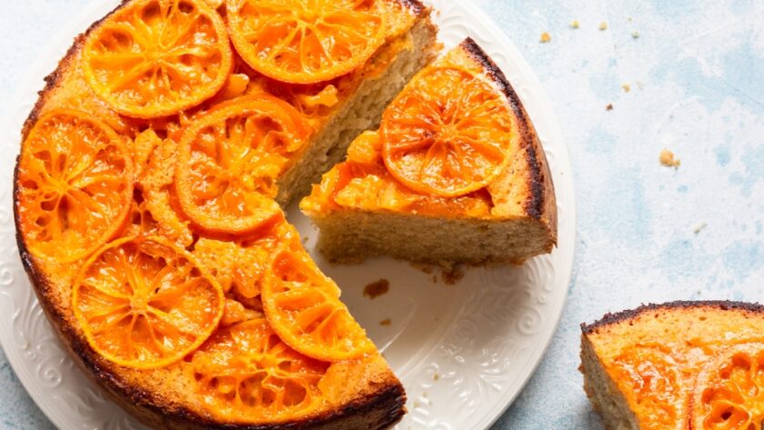 Tangerine Upside Down Cake Recipe