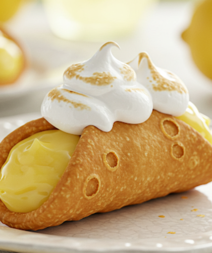 Lemon Meringue Pie Cannoli