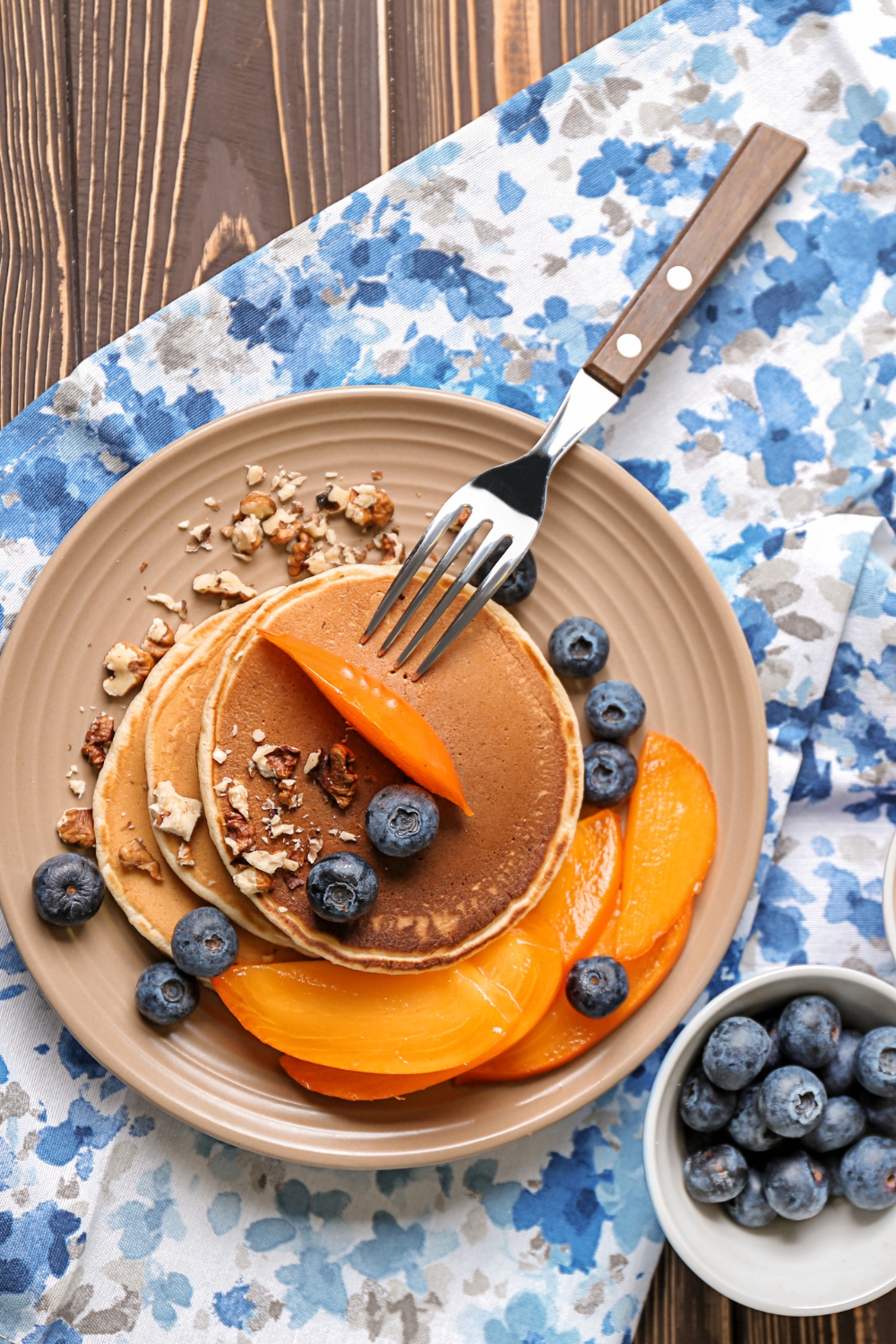 Easy Persimmon Pancakes Recipe