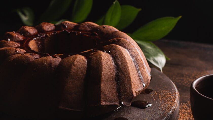 Valentine Day Chocolate Bundt Cake Recipe