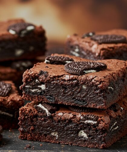 Valentine Day Oreo Brownies Recipe