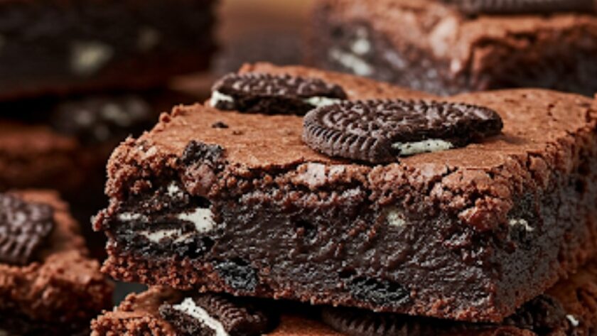 Valentine Day Oreo Brownies Recipe