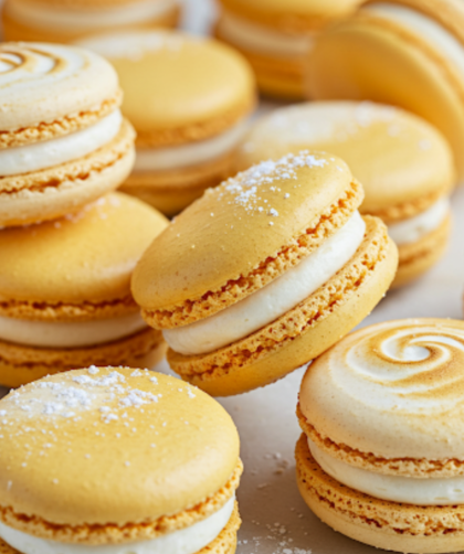 Lemon Meringue Pie Macarons