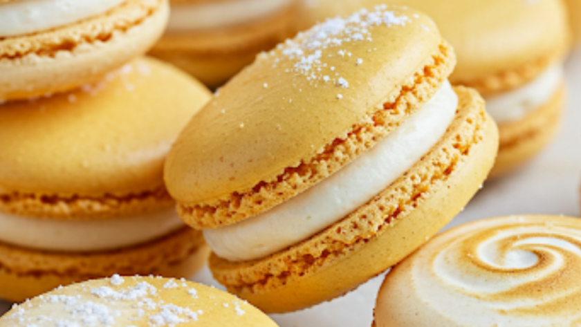 Lemon Meringue Pie Macarons