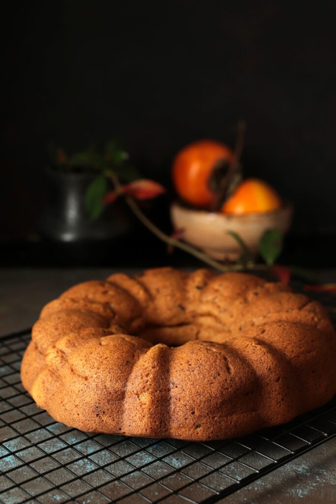 Persimmon Tea Cake Recipe