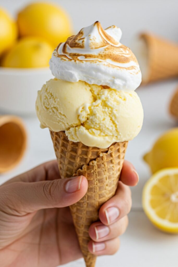 Lemon Meringue Pie Ice Cream Recipe