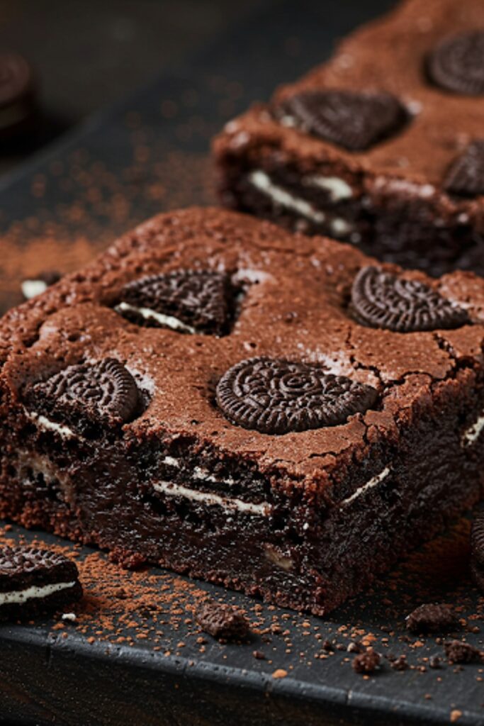 Valentine Day Oreo Brownies Recipe