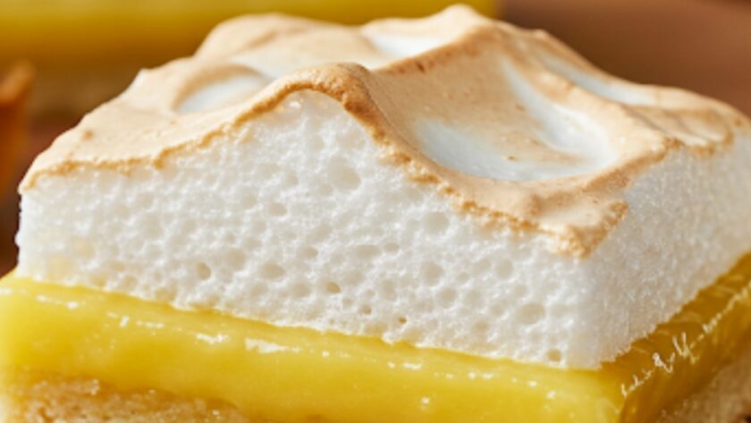 Lemon Meringue Pie Bars