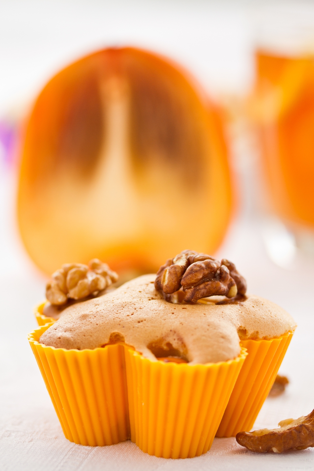 Fresh Persimmon Muffins