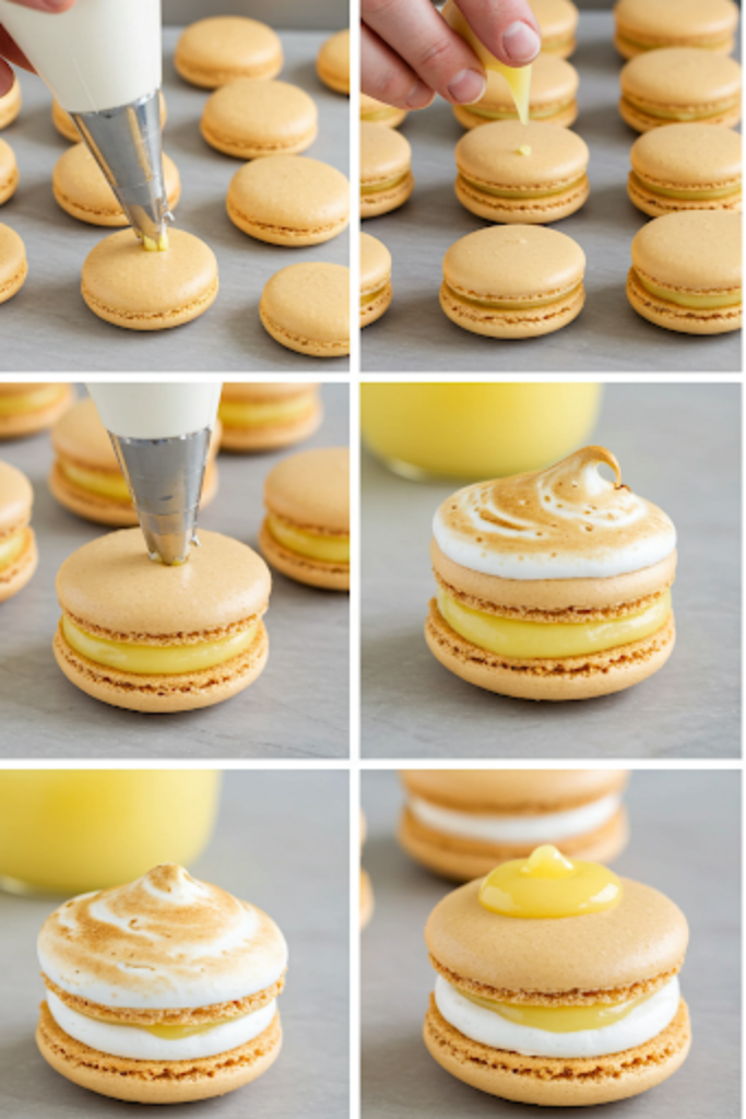 Lemon Meringue Pie Macarons