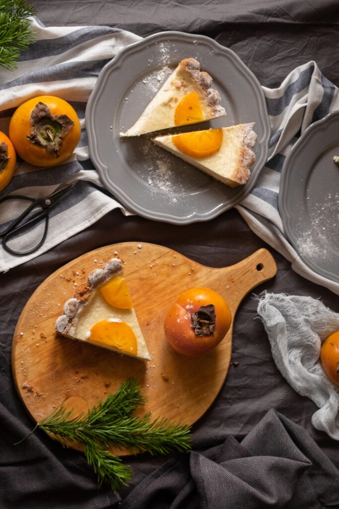 Persimmon Tart Recipe