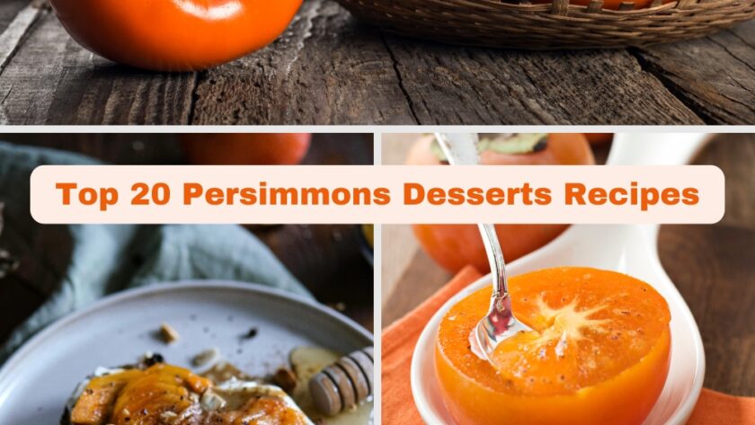 Top 20 Persimmons Desserts Recipes