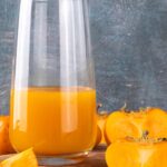 Fresh Homemade Persimmon Juice