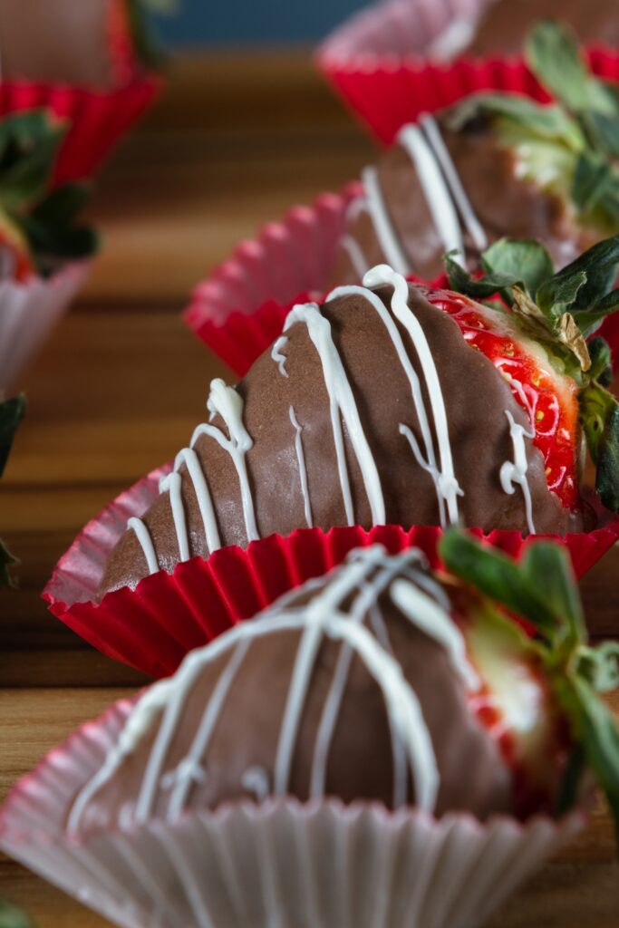 Valentine Day Chocolate Covered Strawberries Recipe