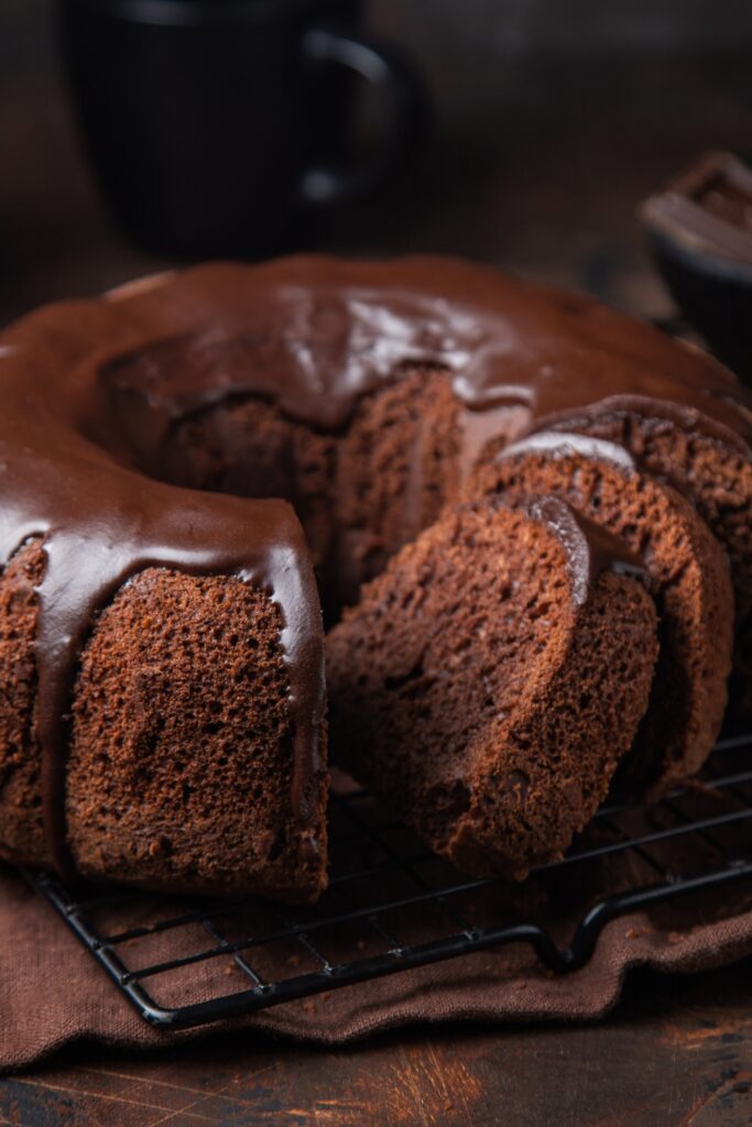 Valentine Day Chocolate Bundt Cake Recipe