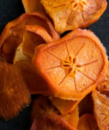 Dried Sliced Persimmons