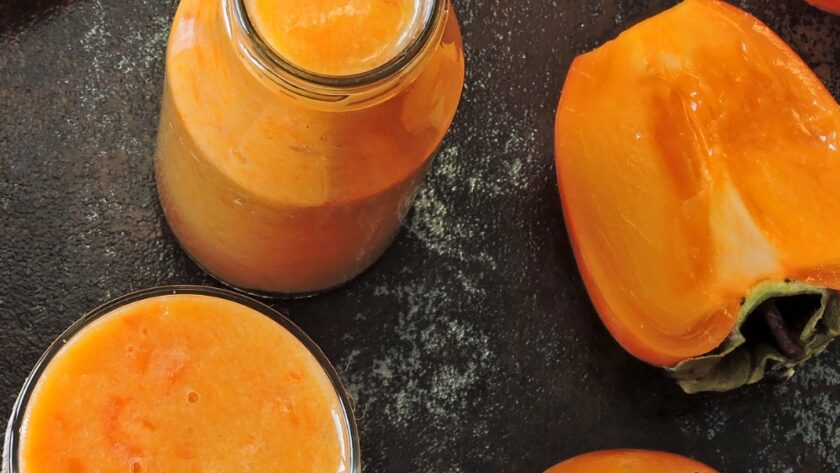 Vitamin Fresh Persimmon Smoothie