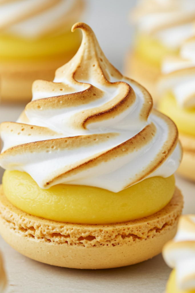 Lemon Meringue Pie Macarons