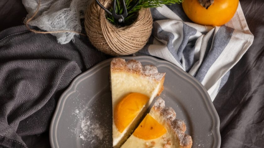 Persimmon Tart Recipe