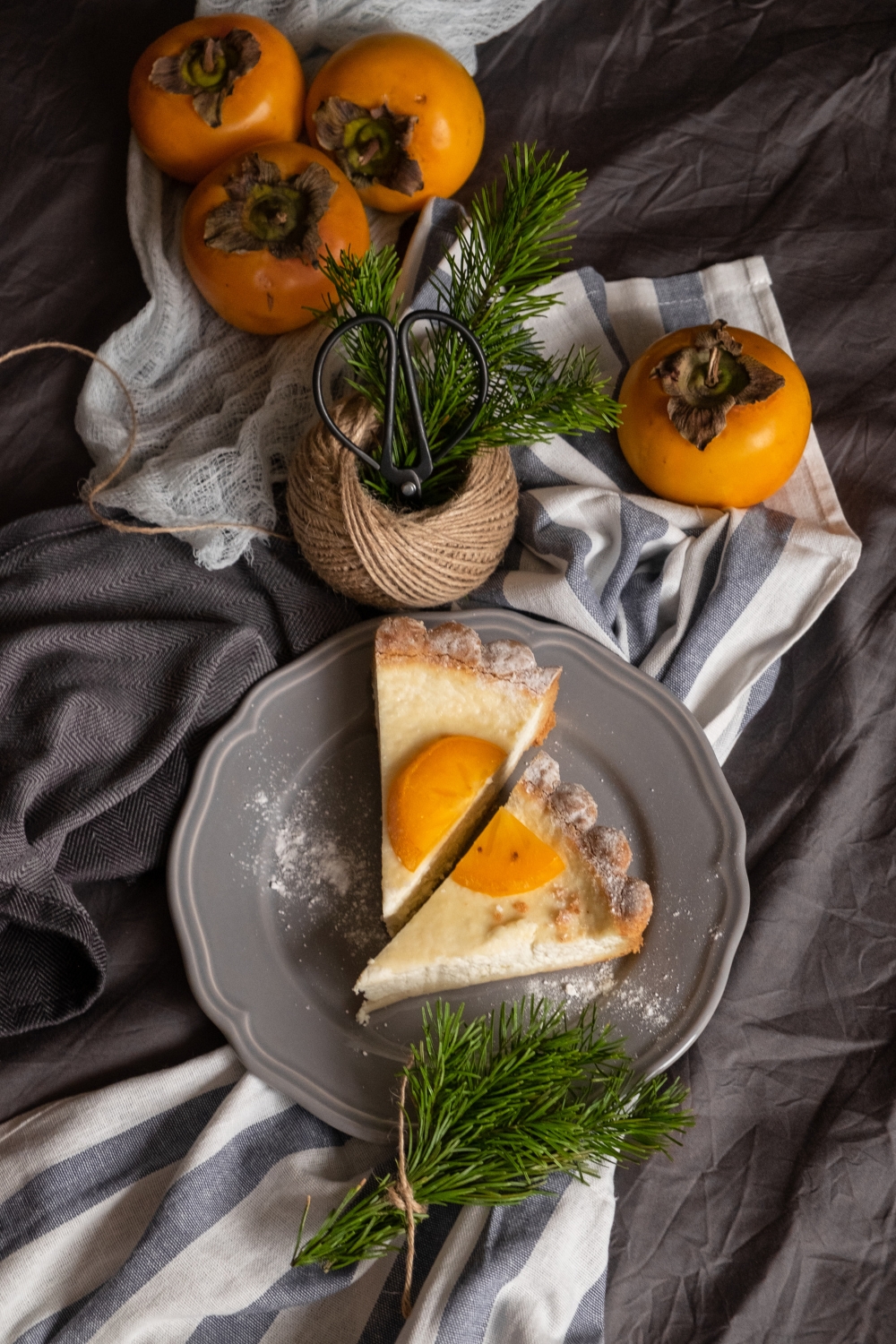 Persimmon Tart Recipe