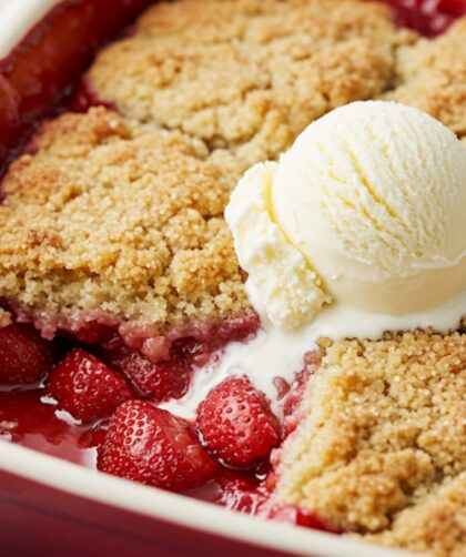 Pioneer Woman Strawberry Cobbler