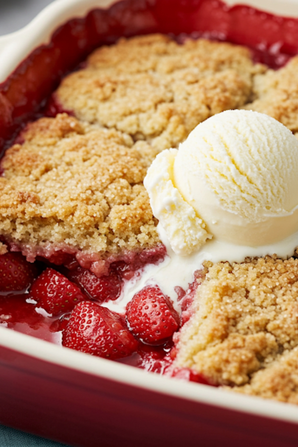 Pioneer Woman Strawberry Cobbler