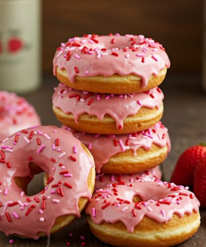 Pioneer Woman Strawberry Donuts