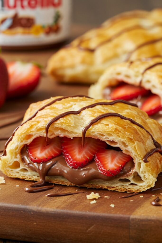 Pioneer Woman Strawberry Nutella Puff Pastry