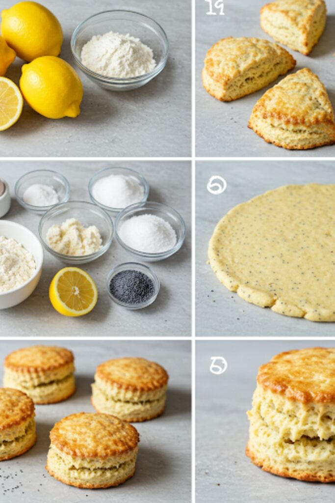 Pioneer Woman Lemon–Poppy Seed Scones