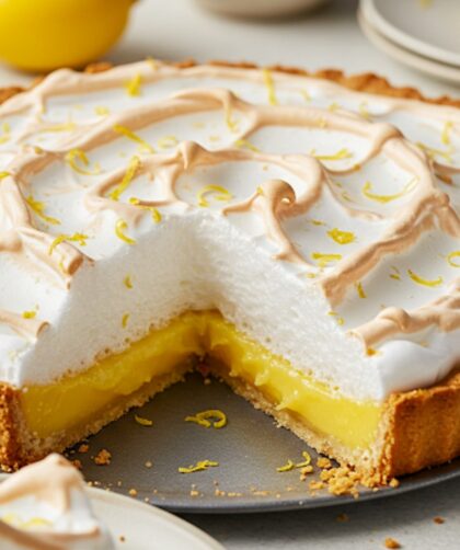 Keto Lemon Meringue Pie